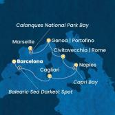 Spain, Italy, France