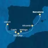 Spain, Portugal, Gibraltar