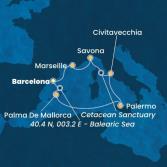 Spain, Balearic Islands, Italy, France
