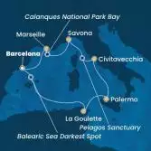 Spain, Italy, France