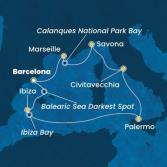 Spain, Balearic Islands, Italy, France