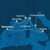 Spain, Italy, France