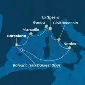 Spain, Italy, France