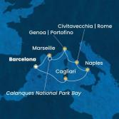 Spain, Italy, France