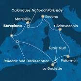 Spain, Tunisia, Italy, France