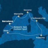 Spain, Balearic Islands, Italy, France