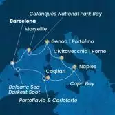 Spain, Italy, France