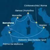 Spain, Italy, France