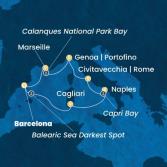 Spain, Italy, France