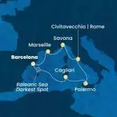 Spain, Italy, France