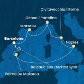 Spain, Balearic Islands, Italy, France