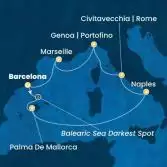 Spain, Balearic Islands, Italy, France