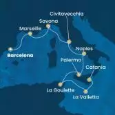 Spain, France, Italy, Malta
