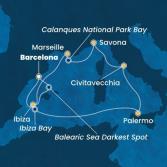 Spain, Balearic Islands, Italy, France