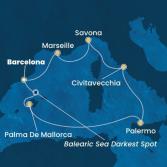 Spain, Balearic Islands, Italy, France