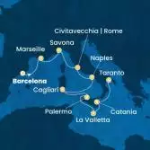 Spain, France, Italy, Malta