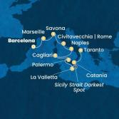Spain, France, Italy, Malta