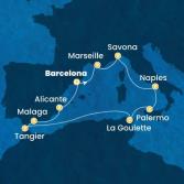 Spain, France, Italy, Tunisia, Morocco