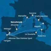 Spain, Morocco, Italy, France