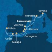 Spain, France, Italy, Portugal