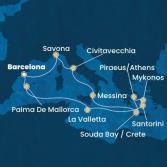 Spain, Balearic Islands, Malta, Greece, Italy