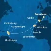 Spain, Gibraltar, Canary Islands, Antilles