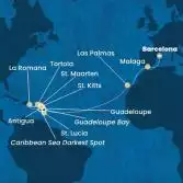 Spain, Canary Islands, Antilles, Dominican Republic, Virgin Islands