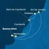 Argentina, Uruguay, Brazil