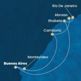 Argentina, Uruguay, Brazil