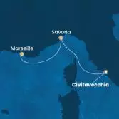 Italy, France