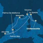 Italy, France, Balearic Islands, Spain