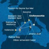 Italy, France, Balearic Islands, Spain