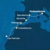 Italy, Spain, Morocco, Canary Islands