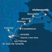 Italy, Spain, Morocco, Canary Islands, Madeira 