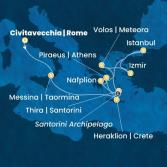 Italy, Greece, Turkey