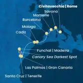Italy, France, Spain, Canary Islands, Madeira 
