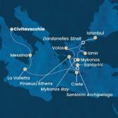 Italy, Malta, Greece, Turkey