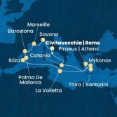 Italy, Greece, Malta, Balearic Islands, Spain, France
