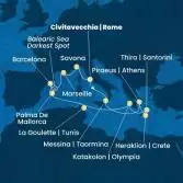 Italy, Greece, Tunisia, Balearic Islands, Spain, France