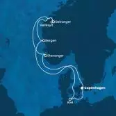 Denmark, Norway, Germany