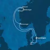 Denmark, Norway, Germany