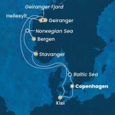 Denmark, Norway, Germany
