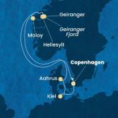 Denmark, Norway, Germany