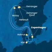 Denmark, Norway, Germany