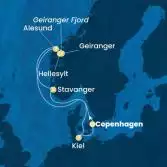 Denmark, Norway, Germany