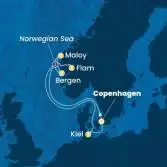 Denmark, Norway, Germany