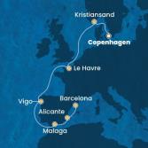 Denmark, Norway, France, Spain