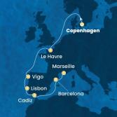Denmark, France, Spain, Portugal