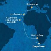 South Africa, Namibia, Cape Verde, Canary Islands, Spain