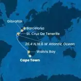 South Africa, Namibia, Canary Islands, Gibraltar, Spain